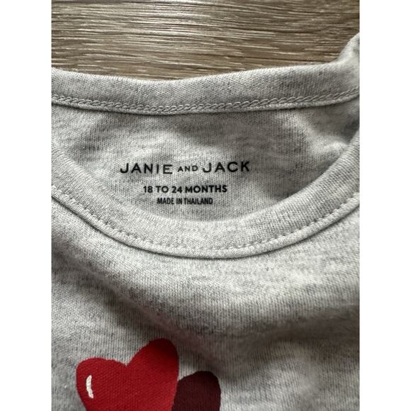 Janie and Jack 18-24M NWT Gray Dog Balloon Bodysuit Gender Neutral Long Sleeve - Picture 3 of 4